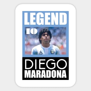 diego maradona 10 Sticker